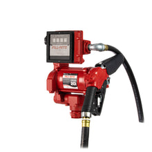 Fill-Rite FR711VA 115V Fuel Transfer Pump w/Meter with 1"x18' Discharge Hose, Automatic Nozzle 19GPM