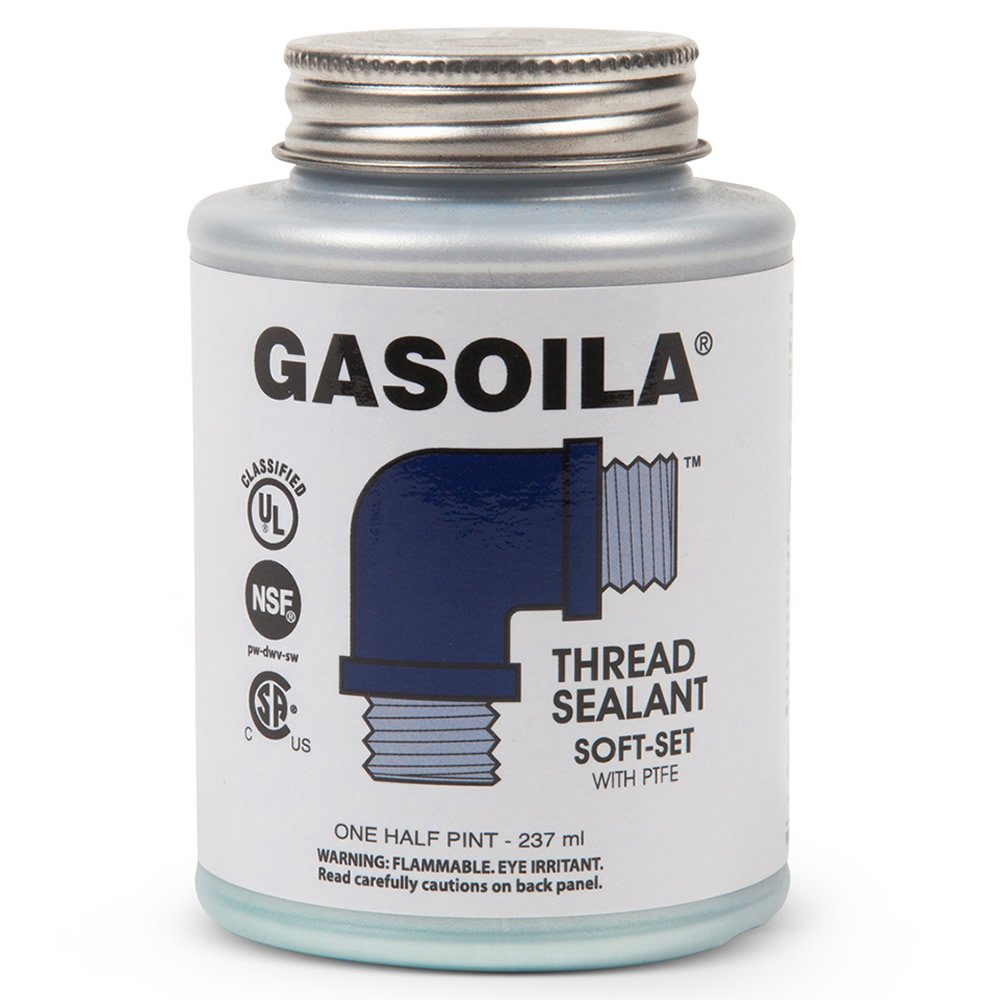 Gasoila SS08 1/2 Pint Softset Thread Sealant With PTFE