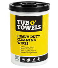 Gasoila TW90 Tub O' Towels Heavy Duty Cleaning Wipes, 90-Count