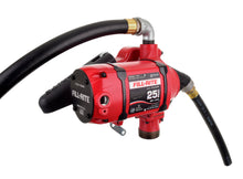Fill-Rite NX25-120NB-AA 120V AC 25 GPM Fuel Transfer Pump with 1” X 18’ Hose, Automatic Nozzle