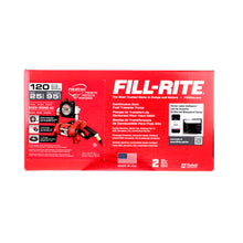 Fill-Rite NX25-120NB-AC 120V AC 25 GPM Fuel Transfer Pump with Pulse Output Digital Meter, 1” X 18’ Hose, Automatic Nozzle